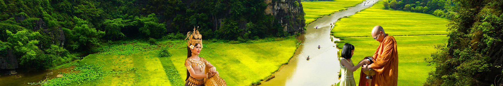 Vietnam + Laos + Cambodia tours