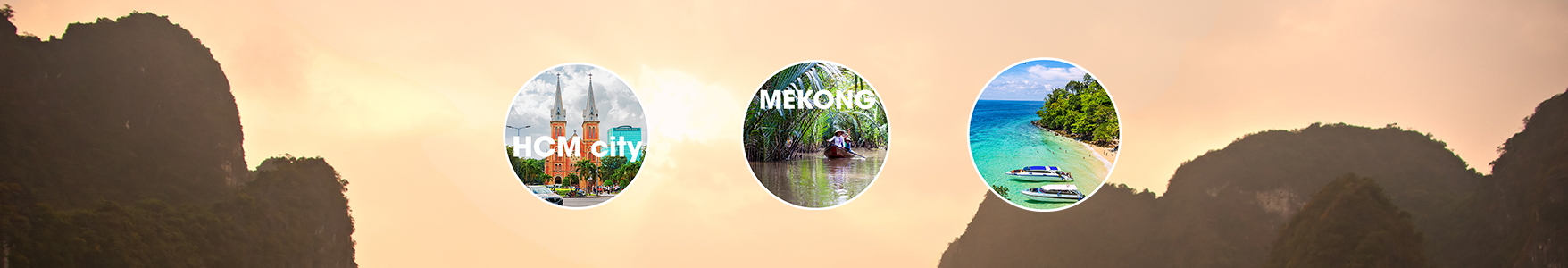 HCM City + Mekong + Beach