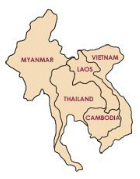 Southeast Asia map