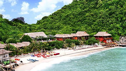 The most exciting thing when visit Monkey Island Cat Ba, Vietnam