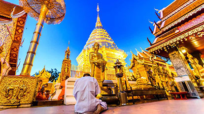 Wat Phra That Doi Suthep - The unique ancient temple in Chiang Mai, Thailand
