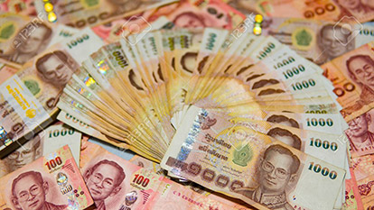 Money & duty free for Thailand