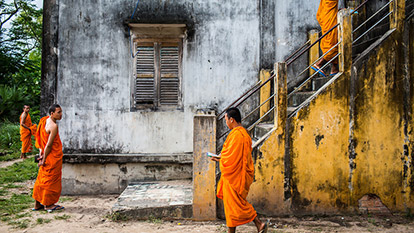 Chau Doc, a beautiful place sharing the border with Cambodia