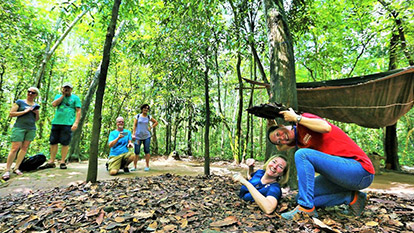 Unforgettable Experience at Cu Chi tunnels