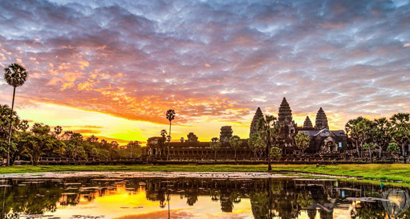Angkor Wat at dawn