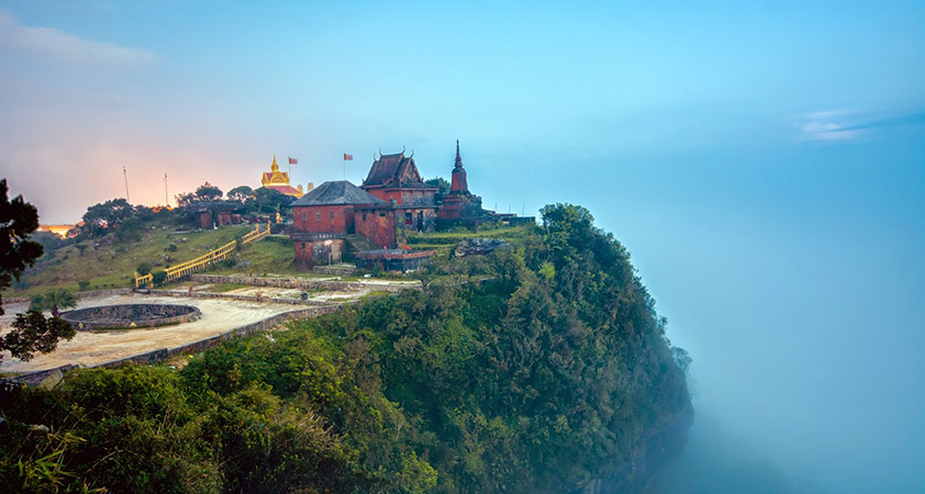 Phnom Sam Pov Resort is the natural resort located along the National Road No 57 (