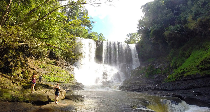 Go swimming at Rum Near waterfall