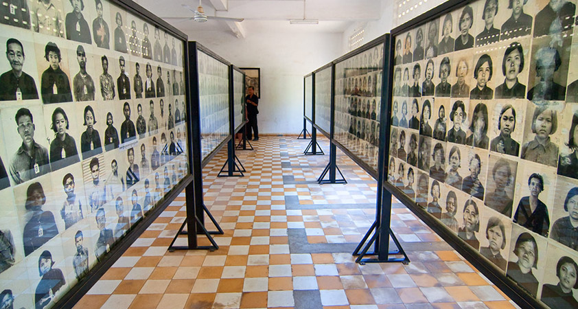 Tuol Sleng Genocide Museum in Phnom Penh