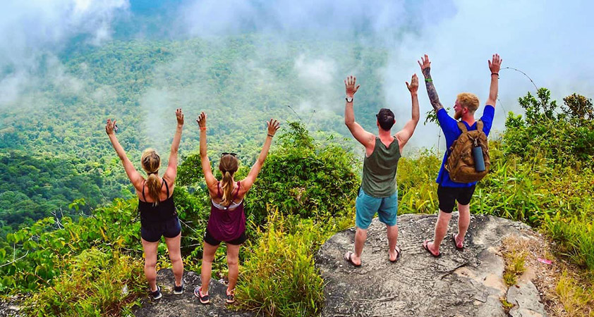 Conquer the peak of The Mountain of Bokor