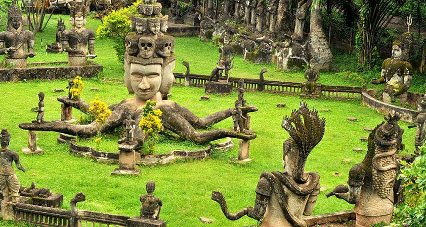 Buddah Park is situated about 25 minutes drive outside the centre of the city