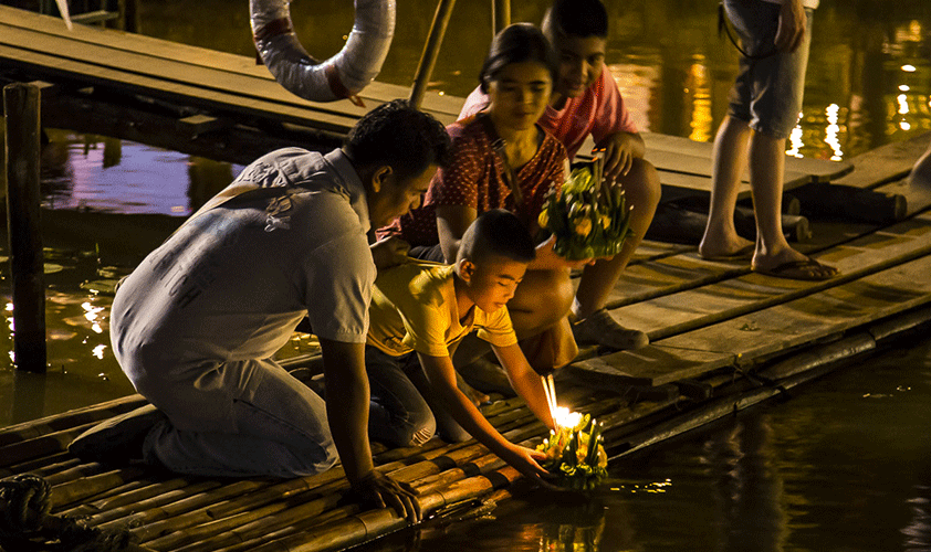 The nightlife at Bangkok