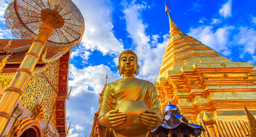 Chiang Mai also continues its renowned tradition as a buddhism centre