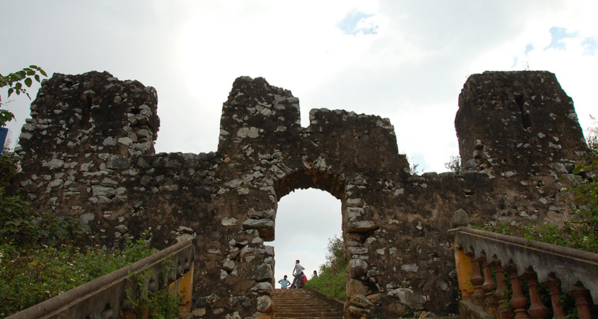 The ancient construction is also recommended as Cao Bang Vietnam things to do
