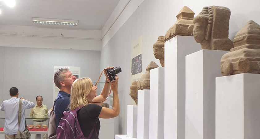 Tourists will have chance to see in person Cham ancient items
