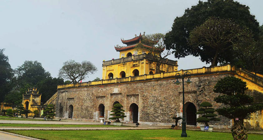 Imperial Citadel Of Thang Long holds the historical value of the city
