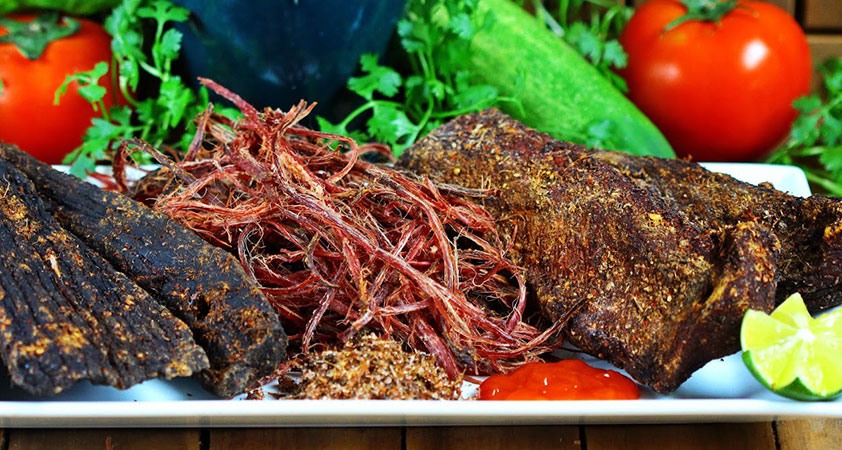 The meat keeps the sweet taste thanks to the special recipe