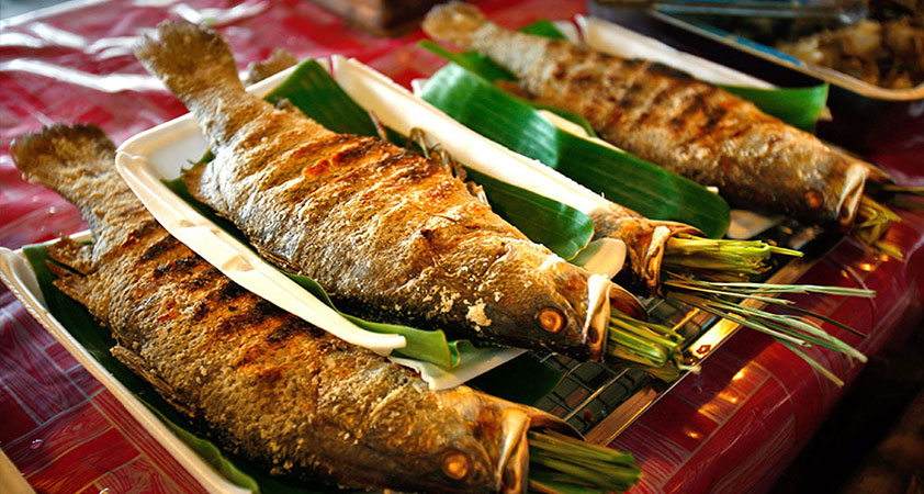 Fish has been caught from the local stream