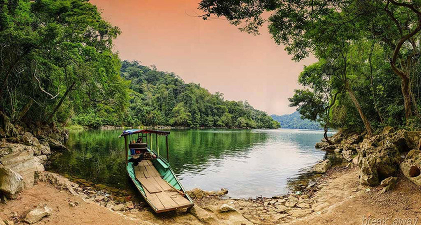 A stunning corner of Ba Be lake