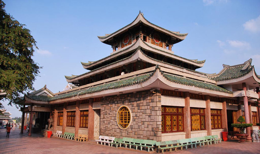 A pagoda in Chau Doc