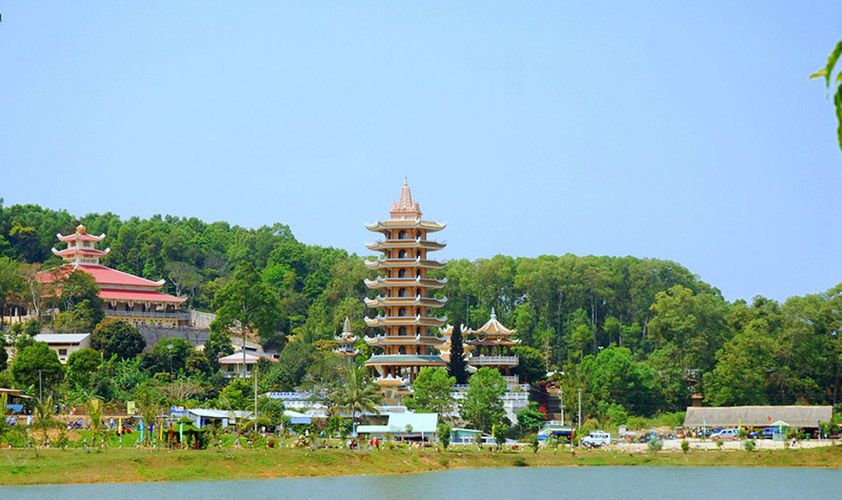 The whole view of Chau Doc