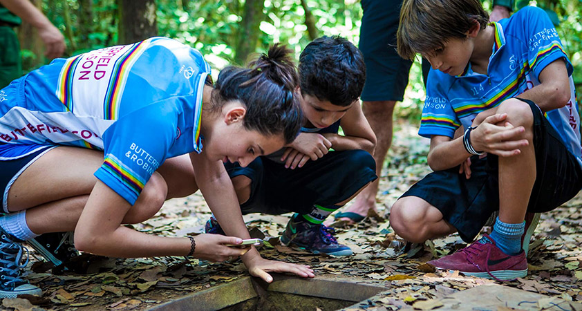 Exploration of Cu Chi tunnel