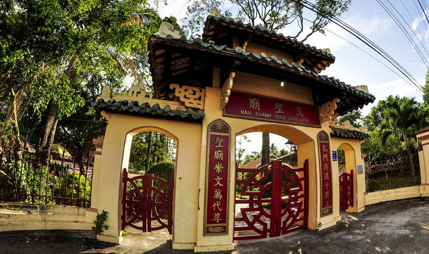 One of the temples in Vinh Long