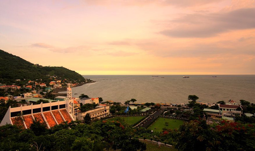 Suset view at Bai Dau, Vung Tau