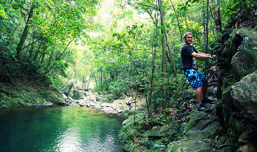 Rich vegetation and animal-life also attract many visitors