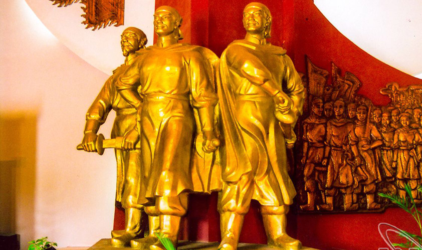 Quang Trung museum is located in Kien My village in Tay Son District, 45km from Qui Nhon