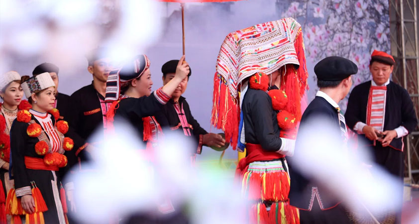You may meet a marriage ceremony accidentally