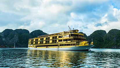 Golden Junk on Halong Bay | 2 days 1 night 