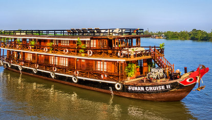 Funan Cruise on Mekong river | 2 days 1 night 