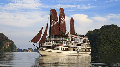 Victory Star junk on Halong Bay | 2 days 1 night