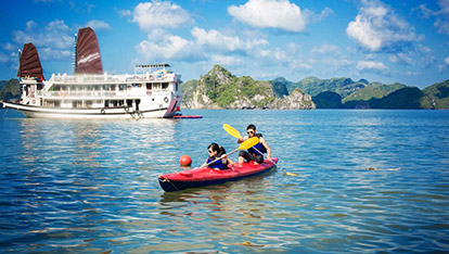 Swan Junk on Halong Bay | 3 days 2 nights