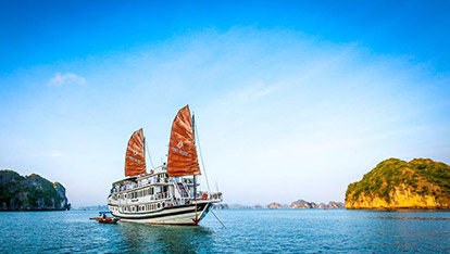 V’Spirit Junk on Halong Bay | 2 days 1 night