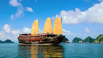 Halong Sails Junk on Halong Bay | 3 days 2 nights