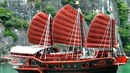 Red Dragon Junk on Halong Bay | 2 days 1 night