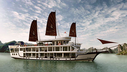Hai Phong Perla Dawn Junk | 2 days 1 night
