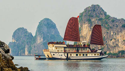 Dragon’s Pearl Junk on Halong Bay | 3 days 2 nights