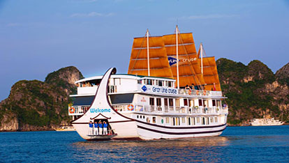 Gray Line Junk on Halong Bay | 2 days 1 night