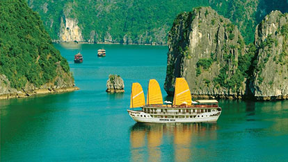 Indochina Junk on Halong Bay | 3 days 2 nights