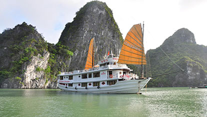 Calypso Junk on Halong Bay | 3 days 2 nights