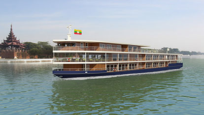 RV Paukan Boat on Mekong river | 8 days 7 nights