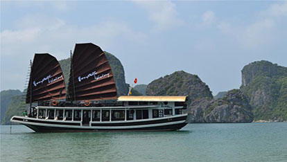 Image Junk on Halong Bay | 2 days 1 night