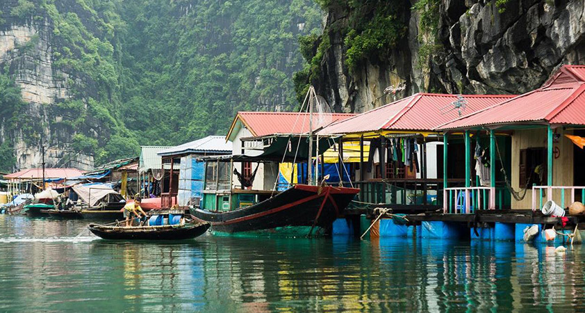 Cua Van Floating Village