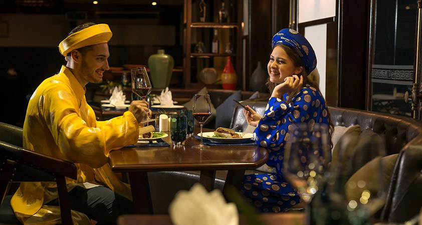 Traditional Bao Dai dress