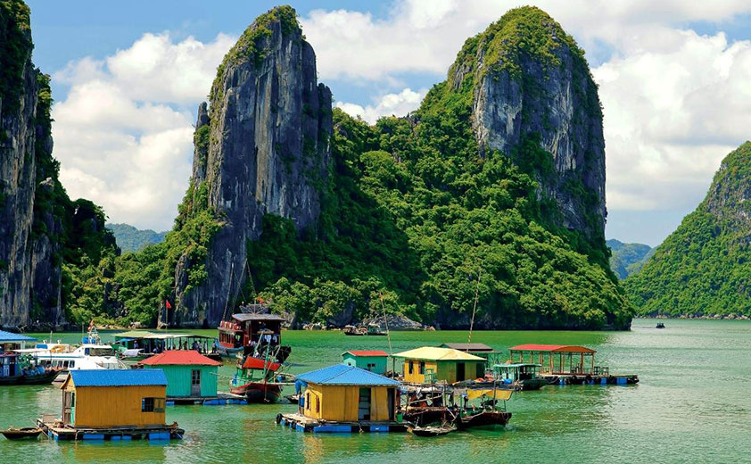 Cua Van Floating Fishing Village