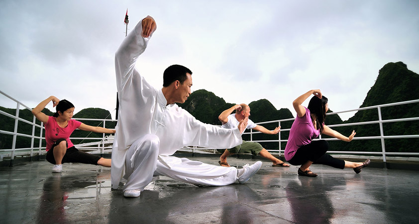 Tai Chi class