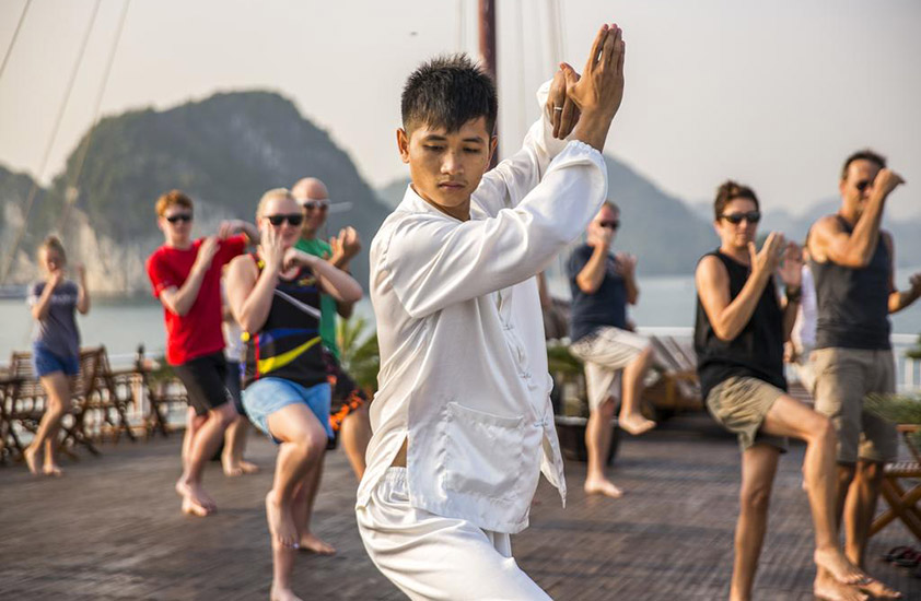 Tai Chi class