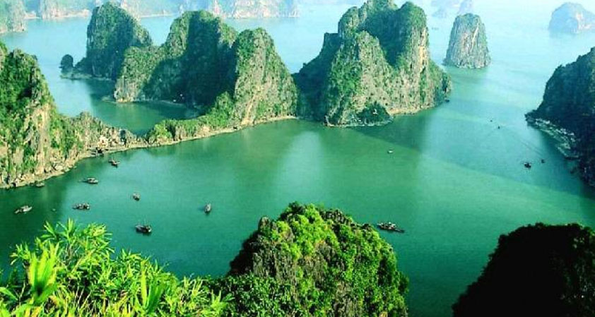 The island of Cat Ba